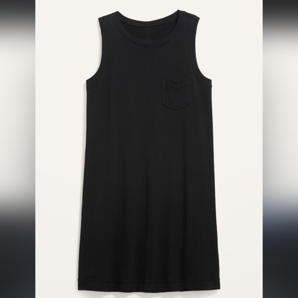 Old Navy Vintage Sleeveless Mini T-Shirt Shift Dress